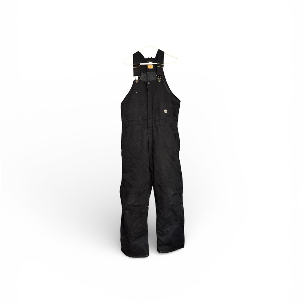 Berne Men's Black Bib Overalls